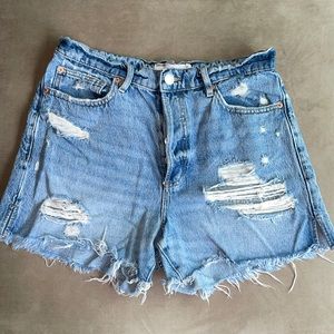 Garage Vintage Cut-Off Denim Shorts Size 7/Size 28